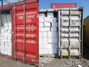 Paraffin wax 0.5% ready to export